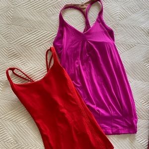 2 lululemon tops size 4